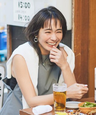 UNFILO メッシュニット カーディガン オフ