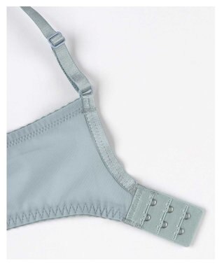 AMPHI 【SPRiNG ONLINE掲載】 ノンワイヤーブラ 谷間メイク ボリュームアップ Aカップあり 【BRAGENIC ブラジェニック 盛り胸タイプ】 ブラジャー ブラ ワイヤレス BMI448 アンフィ／ワコール ターコイズ