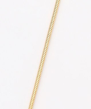 自由区 ダブルメタルバー ネックレス ゴールド系