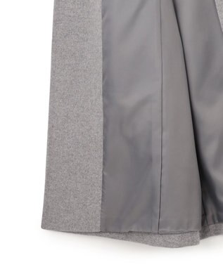 23区 S 【先行予約】ウールカシミヤビーバー フーデッド コート グレー系
