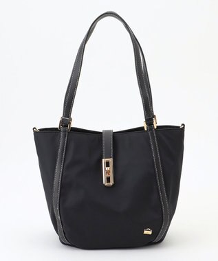 LA BAGAGERIE ひねり金具付きエレガンストート　Sサイズ ブラック