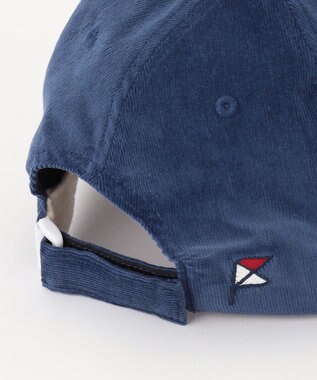 23区GOLF 【WOMEN】コーデュロイ キャップ いつものコーデに合わせやすいシンプル設計 ブルー系