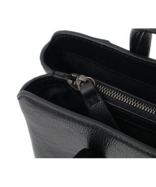 genten エッセンシャルゴート 2WAYショルダーバッグ クロ