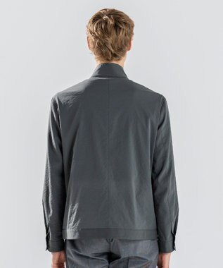 JOSEPH HOMME 新素材【ストレッチ】グレインウェーブストレッチ / ブルゾン ダークグリーン系