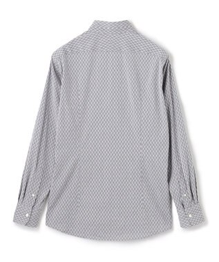 JOSEPH HOMME アロージャガードストレッチ ウイングカラーシャツ ライトグレー系