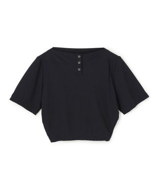 uncrave 【DAWN(ダン)】No.20 CUP IN BOAT NECK ブラック