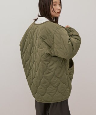 AMERICAN HOLIC キルティングブルゾン Khaki