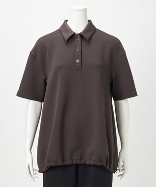 23区 S 【R(アール)】アクアスーティングジャージー ポロシャツ グレー系