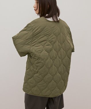 AMERICAN HOLIC キルティングブルゾン Khaki