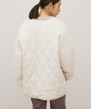 AMERICAN HOLIC キルティングブルゾン Ivory