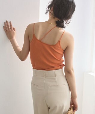 WEGO 【ANGIE VINTAGE/SMLサイズ展開】ストラップカップ付きベアキャミソール オレンジ