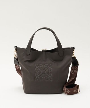 russet コーデュラナイロン2WAYミニトートバッグ(CE-1673-WEB) D.Brown