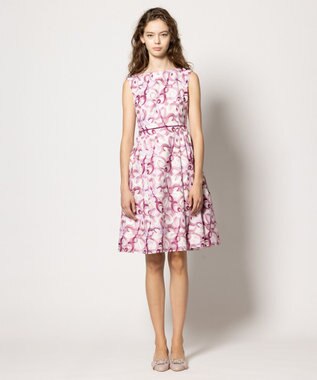 TOCCA 【消臭・洗える】VIVID EYES ドレス ピンク系