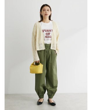 Green Parks ウ゛ィンテージプリントボックスＴシャツ Off White