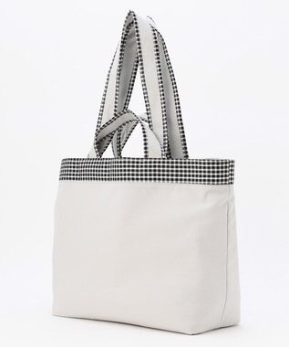 J.PRESS LADIES 【WEB限定・リバーシブル】キルティング トートバッグ 【WEB限定】グレー系