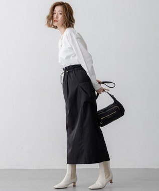 23区 【洗える】レタープリント ロンTEE ホワイト系