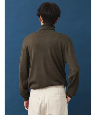 CRAFT STANDARD BOUTIQUE タートルネックニットプルオーバー Khaki