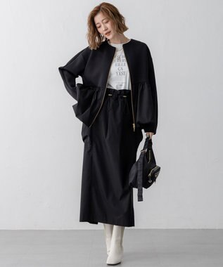 23区 【洗える】レタープリント ロンTEE ホワイト系