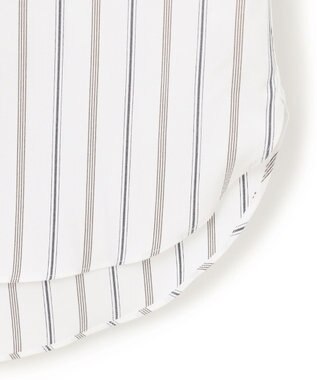 J.PRESS MEN 【PREMIUM PLEATS / 形態安定】ジェントリーストライプ シャツ / B.D. ブラウン系2