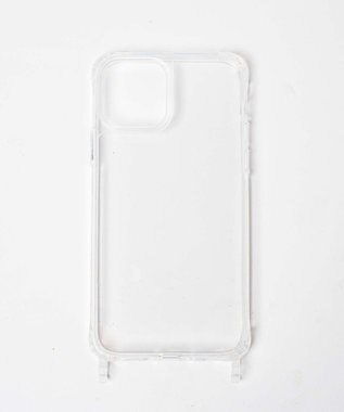 WEGO ストラップホール付きクリアiphoneケース 柄5