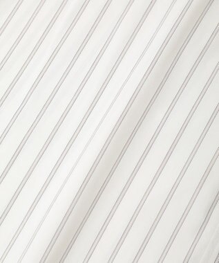 AMERICAN HOLIC 配色レギュラーカラーシャツ Stripe Beige