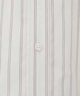 AMERICAN HOLIC 配色レギュラーカラーシャツ Stripe Beige