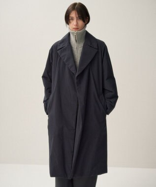 ATON TECHNO COTTON | リーファーコート NAVY