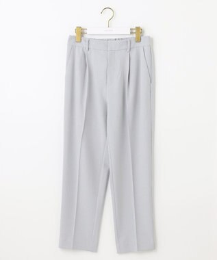 ANY SIS 【セットアップ可】リネンライクポリエステル パンツ ブルーグレー