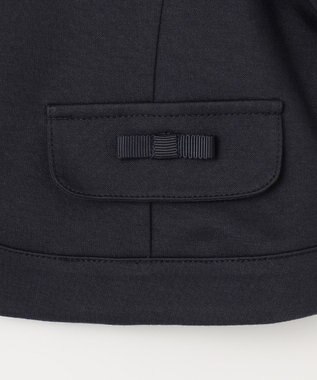 組曲 KIDS 【110-140㎝】ノーカラー ジャケット ネイビー