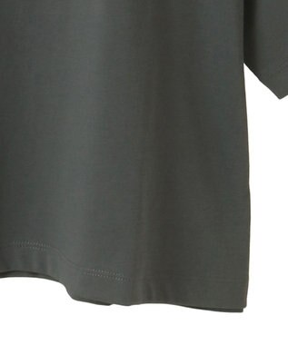 earth music&ecology 【接触冷感/洗濯機可】ＦＲＵＩＴＳ　ＤＥ　ＳＡＩＳＯＮショートＴ Charcoal Gray