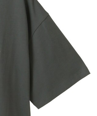 earth music&ecology 【接触冷感/洗濯機可】ＦＲＵＩＴＳ　ＤＥ　ＳＡＩＳＯＮショートＴ Charcoal Gray