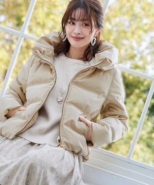 Tiaclasse L 【洗える】リラックス感のあるラグランスリーブニット エクリュ