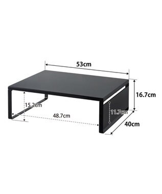 tower オーブンレンジラック タワー ブラック ブラック