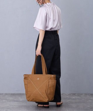 MioFIRANO BRACE A001 トートバッグ A4サイズ対応 CAMEL