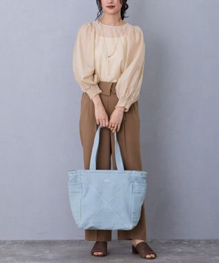 MioFIRANO BRACE A001 トートバッグ A4サイズ対応 LIGHT BLUE