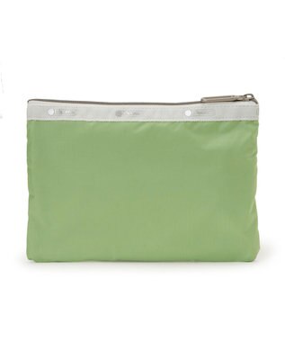 LeSportsac CLASSIC 3 ZIP POUCH/ソフトアークティック/キーライムC ソフトアークティック/キーライムC