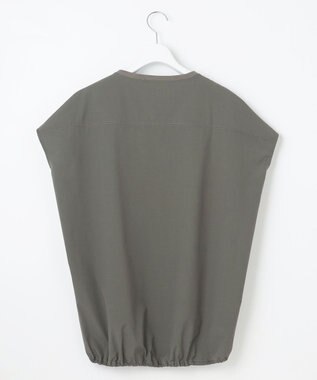 23区 L 【洗える】ALBINIコーコラン バルーン Tシャツ カーキ系