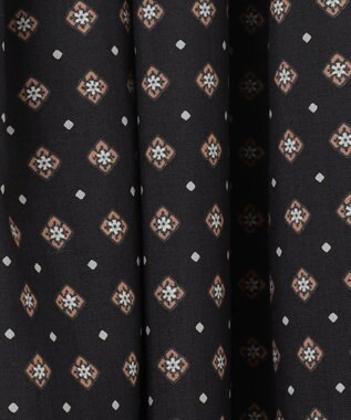 J.PRESS LADIES 【洗える】 ジオメトリック ギャザー スカート グレー系5