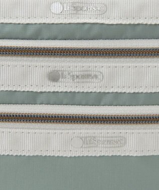 LeSportsac CLASSIC 3 ZIP POUCH/ソフトアークティック/キーライムC ソフトアークティック/キーライムC