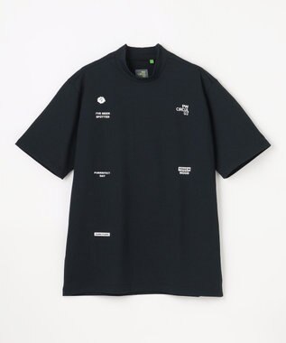 PW CIRCULUS 【MEN】ベーシックモックT ゴルフ ブラック系
