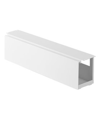 tower デスク下天板ケーブルラック タワー ロング ホワイト ホワイト