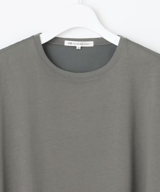 23区 L 【洗える】ALBINIコーコラン バルーン Tシャツ カーキ系