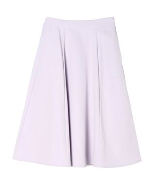 Green Parks 〈選べるきれシル〉フレアミディ丈スカート Lavender