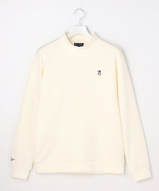 【MEN】ストレッチ裏フリースモックネック