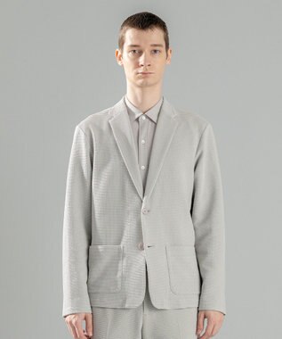 JOSEPH HOMME ＜新色追加＞【オリジナル素材/シワになりにくい】ライトタックジャージー パッチポケット ジャケット アイボリー系