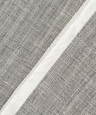 23区 【GOLD LABEL】ウールリネン ノーカラー ジャケット グレー系