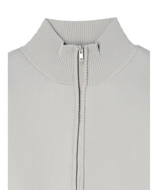 Green Parks ・ＥＬＥＮＣＡＲＥ　ＤＵＥ　ハイネックＺＩＰカーディガン Gray