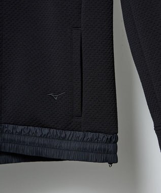 JOSEPH ABBOUD MOUNTAIN 【雑誌掲載/吸湿発熱/保温/ライナードッキング対応】 ミズノコラボBREATH-THERMOパーカー ブラック系