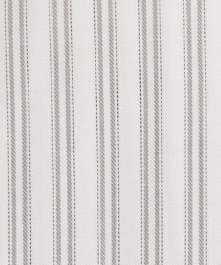 J.PRESS LADIES S 【洗える】ウォッシャブルキュプラツイル ボートネック ブラウス ホワイトストライプ系