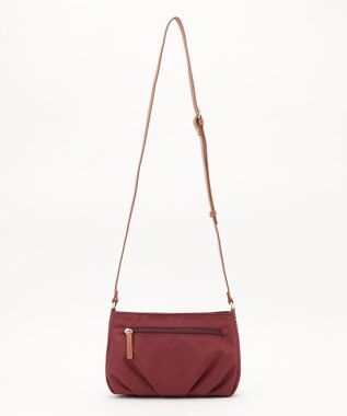 LA BAGAGERIE ポリエステルキャンバス　タックポシェット ワイン